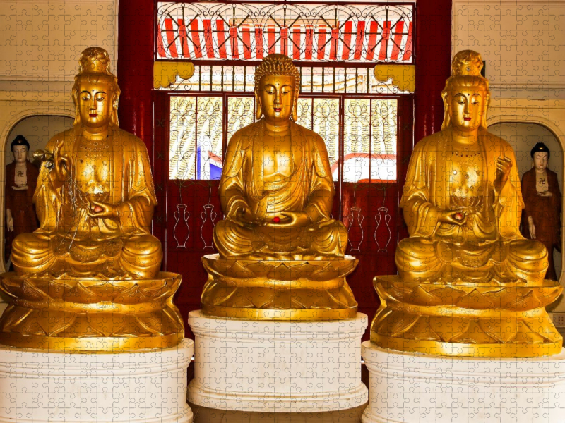 Kek lok si Tempel, PenangMalaysia,Asien