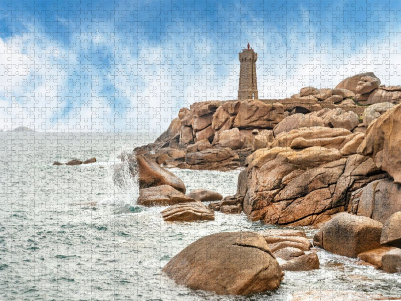 Phare de Ploummanac'h an der Côte de granit rose