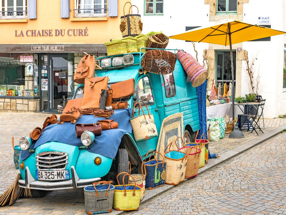 Markttag in Carantec