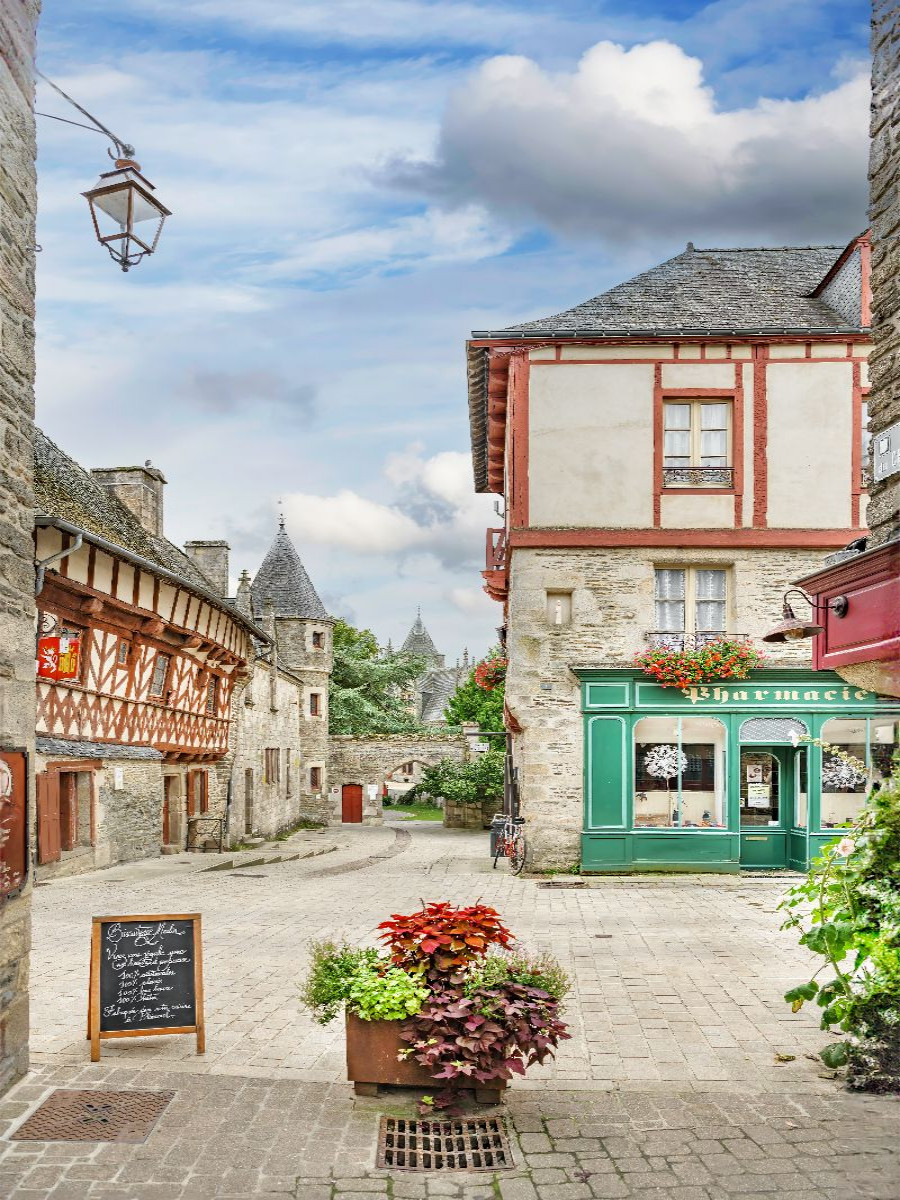 Vieille ville de Josselin
