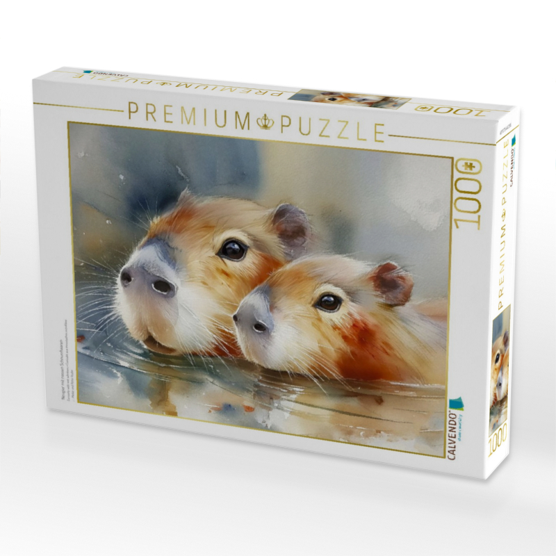 Neugier mit nassen Schnurrhaaren