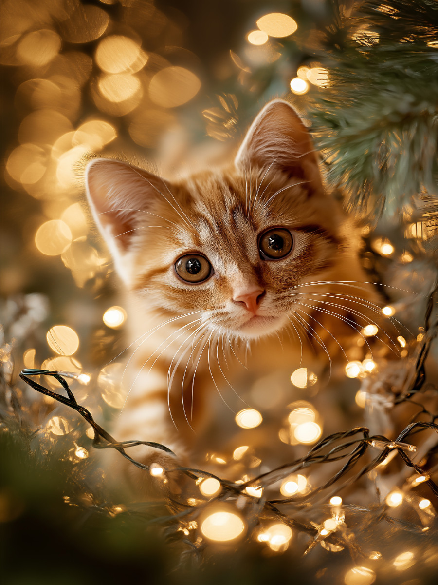 Weihnachten auf Samtpfoten