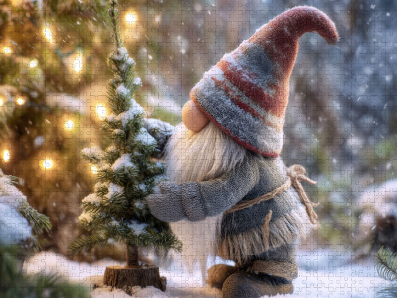 Wichtel in Weihnachtsstimmung