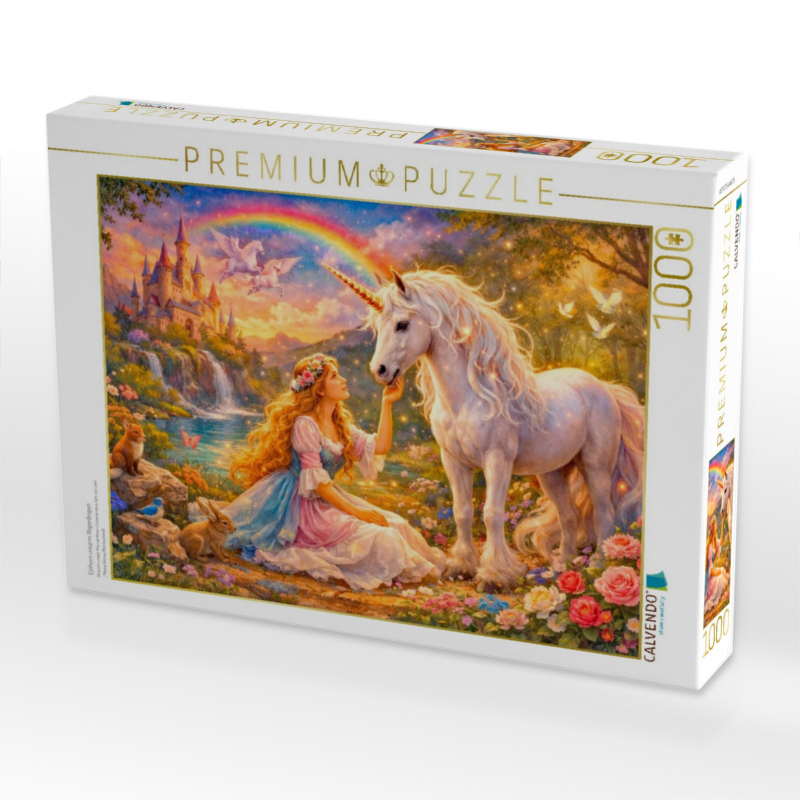 Einhorn unterm Regenbogen