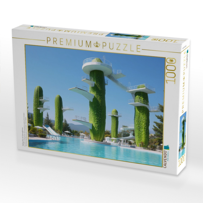 Salatgurken als Sprungtürme