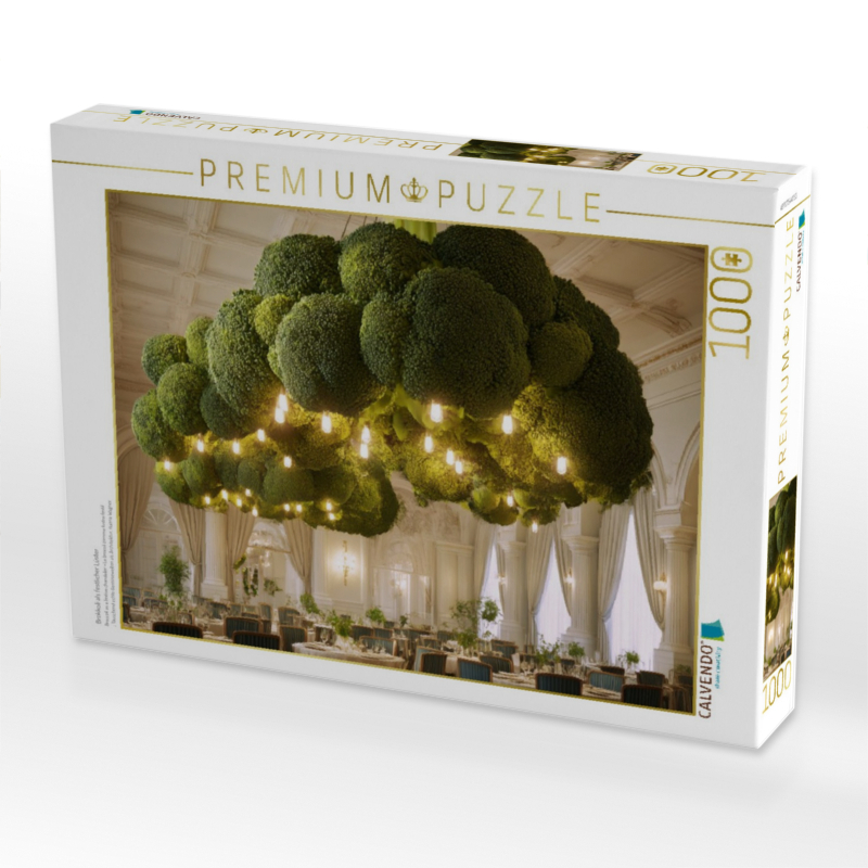 Brokkoli als festlicher Lüster