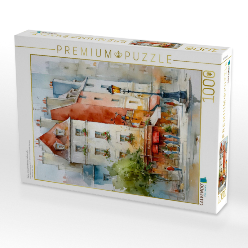 Kleine entzückende Geschäftsstraße