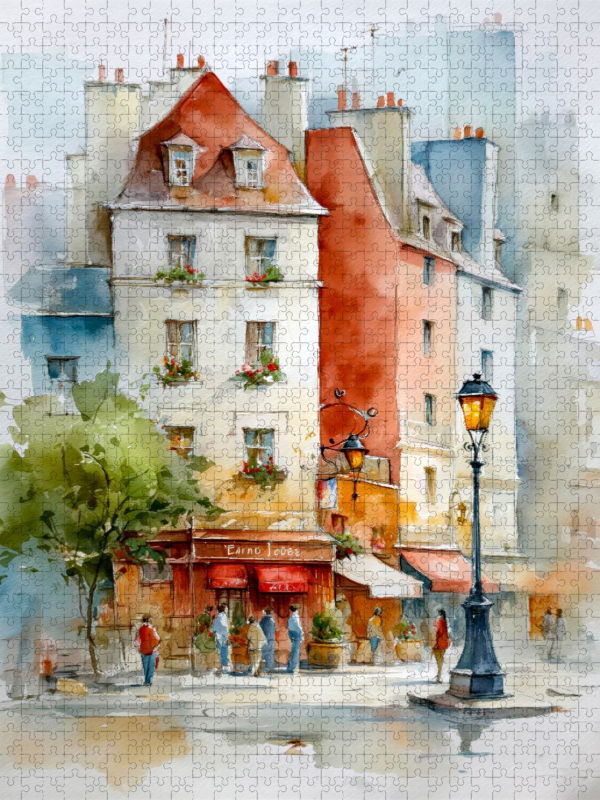 Kleine entzückende Geschäftsstraße