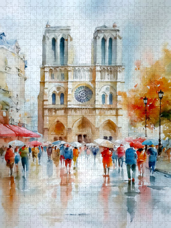 Auf dem Weg zu Notre Dame