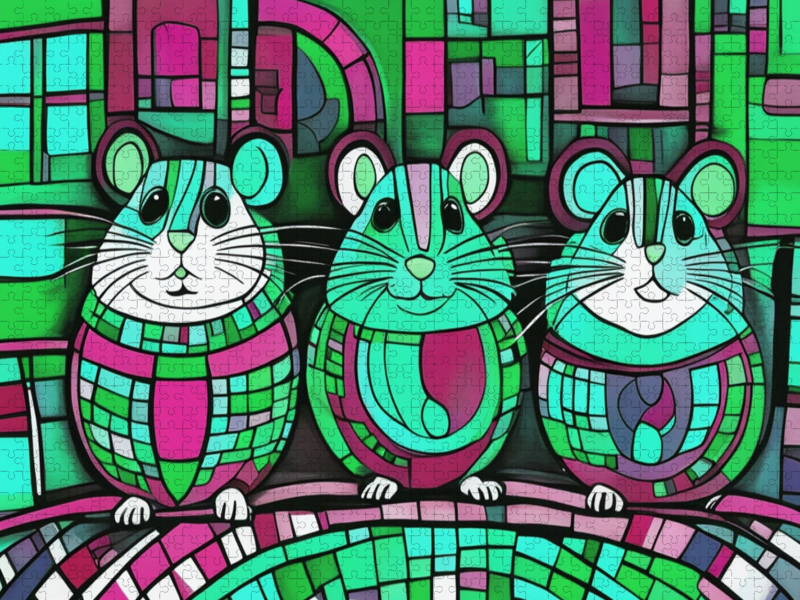 Mäuse in der Kirche