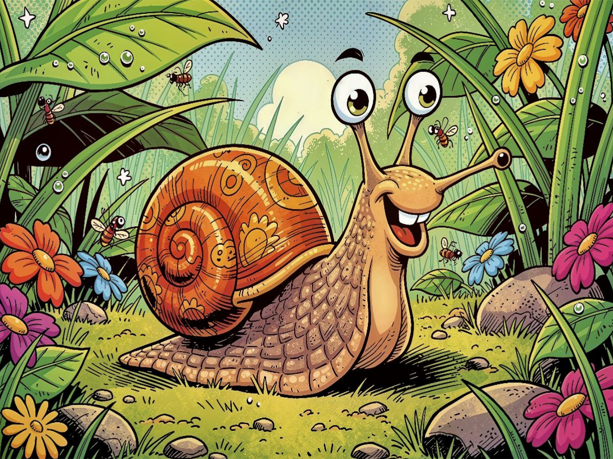 Achtung! Turbo‑Schnecke im Anmarsch… na ja… irgendwann.