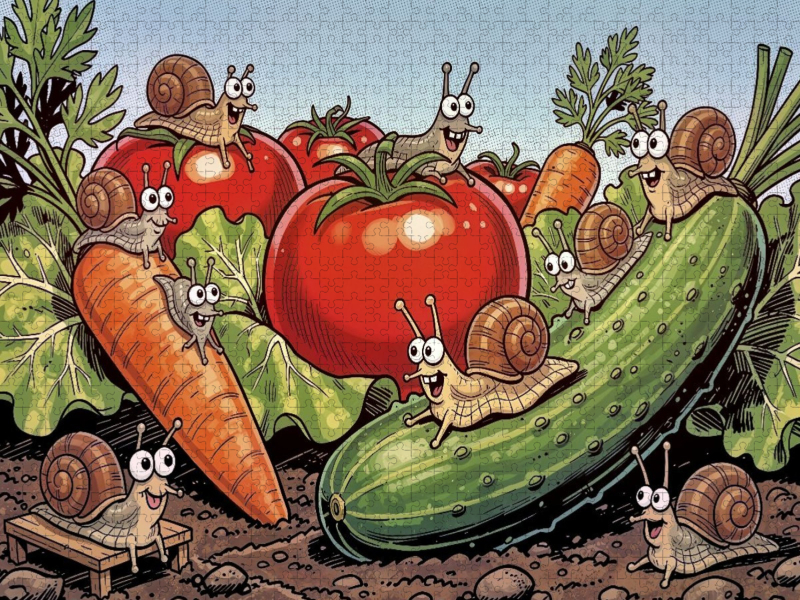 Ein Motiv aus dem Kalender Lustige Weinbergschnecken - Comic