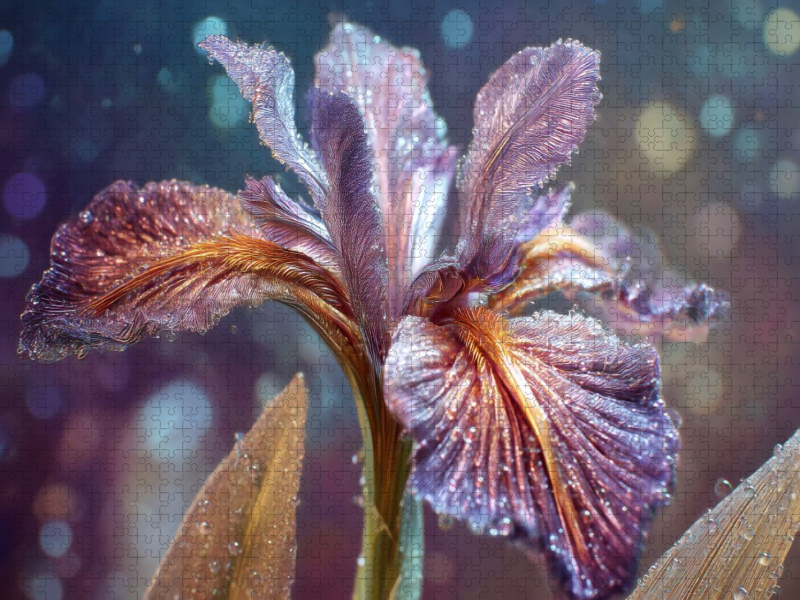 Cyber-Iris im Lichtwald