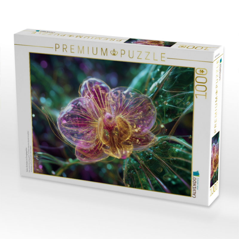 Solar-Orchidee im Energiegarten