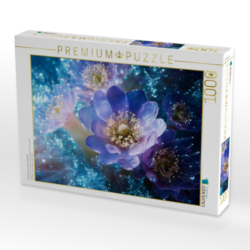 Kristall-Anemonen im Tiefenlicht