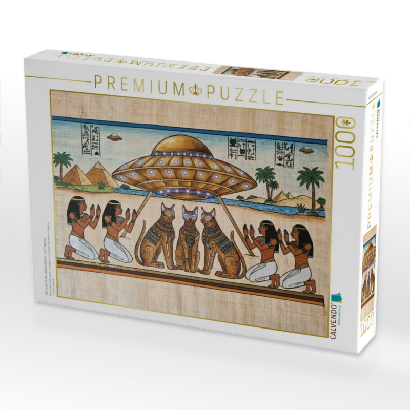 Die Ankunft der wahren Götter - auf Papyrus