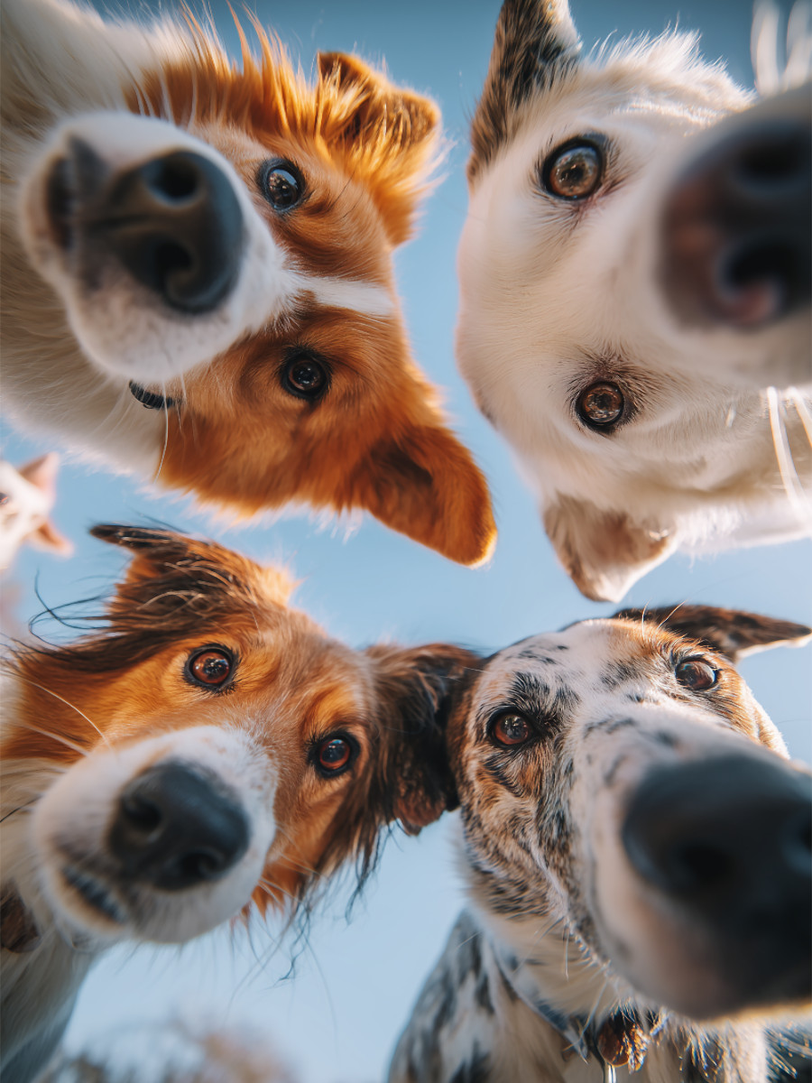 Ein Motiv aus dem Kalender Lachen auf vier Pfoten