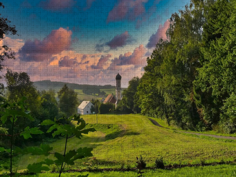 St. Martin im Abendlicht