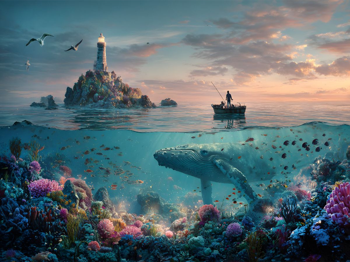 Ein Motiv aus dem Kalender 'Below'