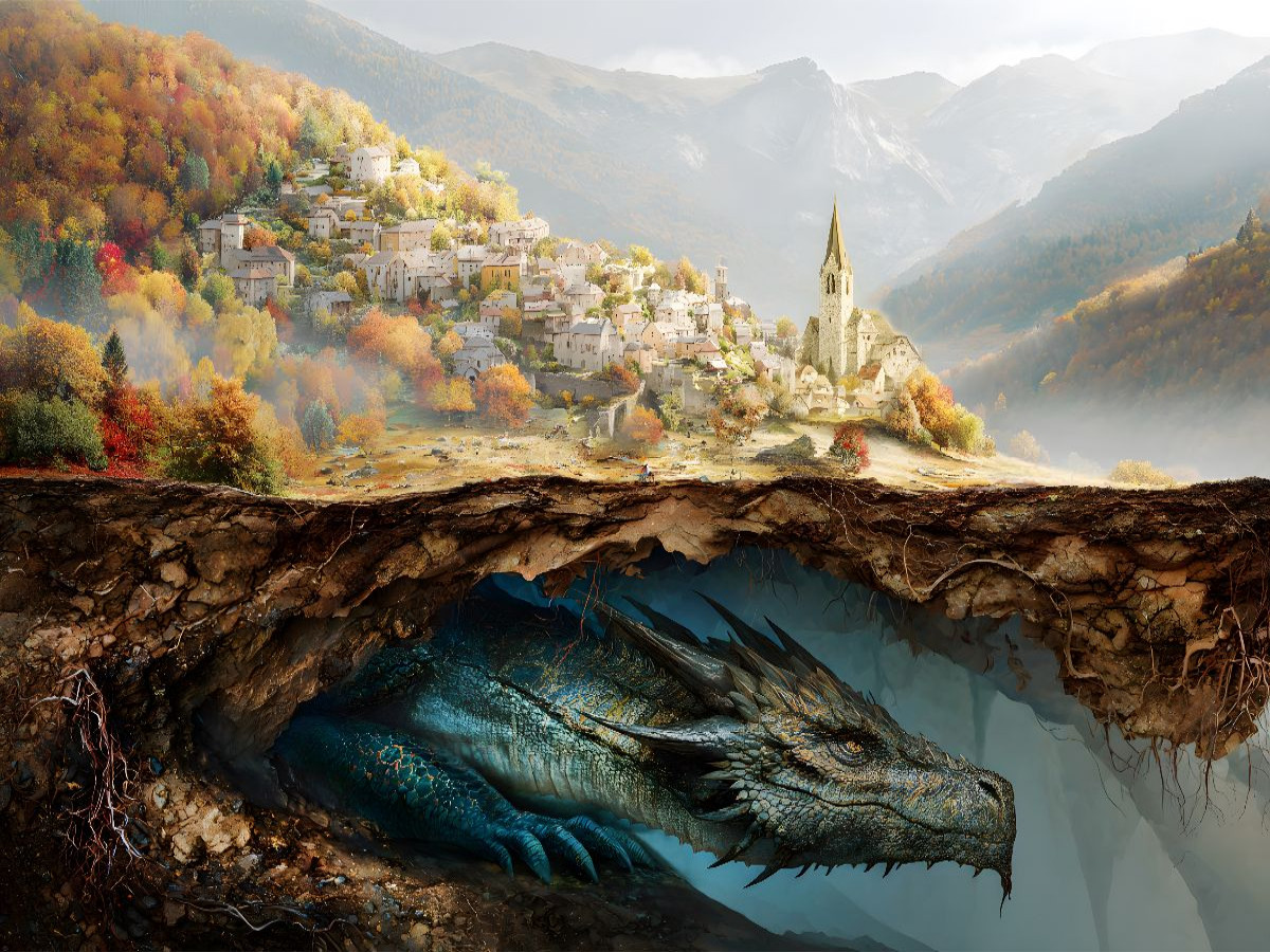 Ein Motiv aus dem Kalender 'Below'