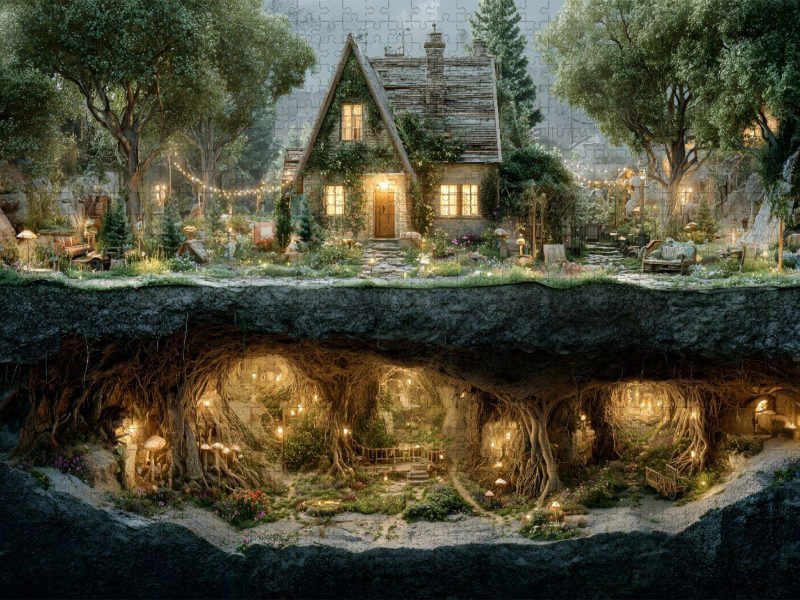 Ein Motiv aus dem Kalender 'Below'