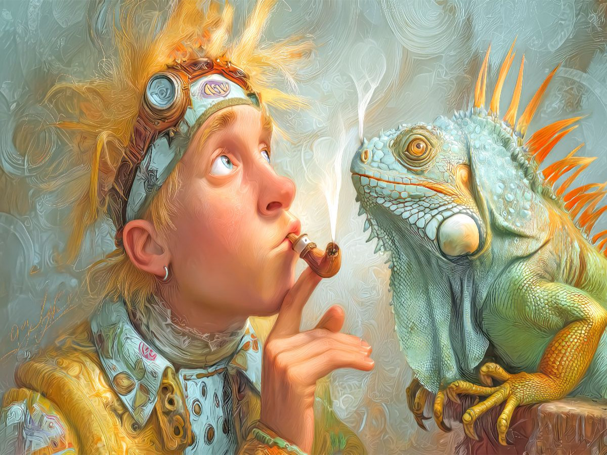 Amüsante Karikaturen