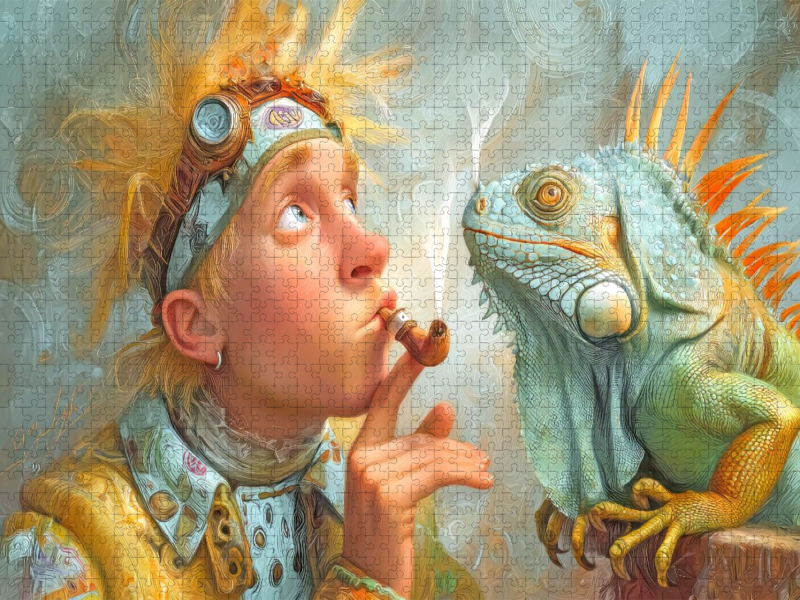 Amüsante Karikaturen