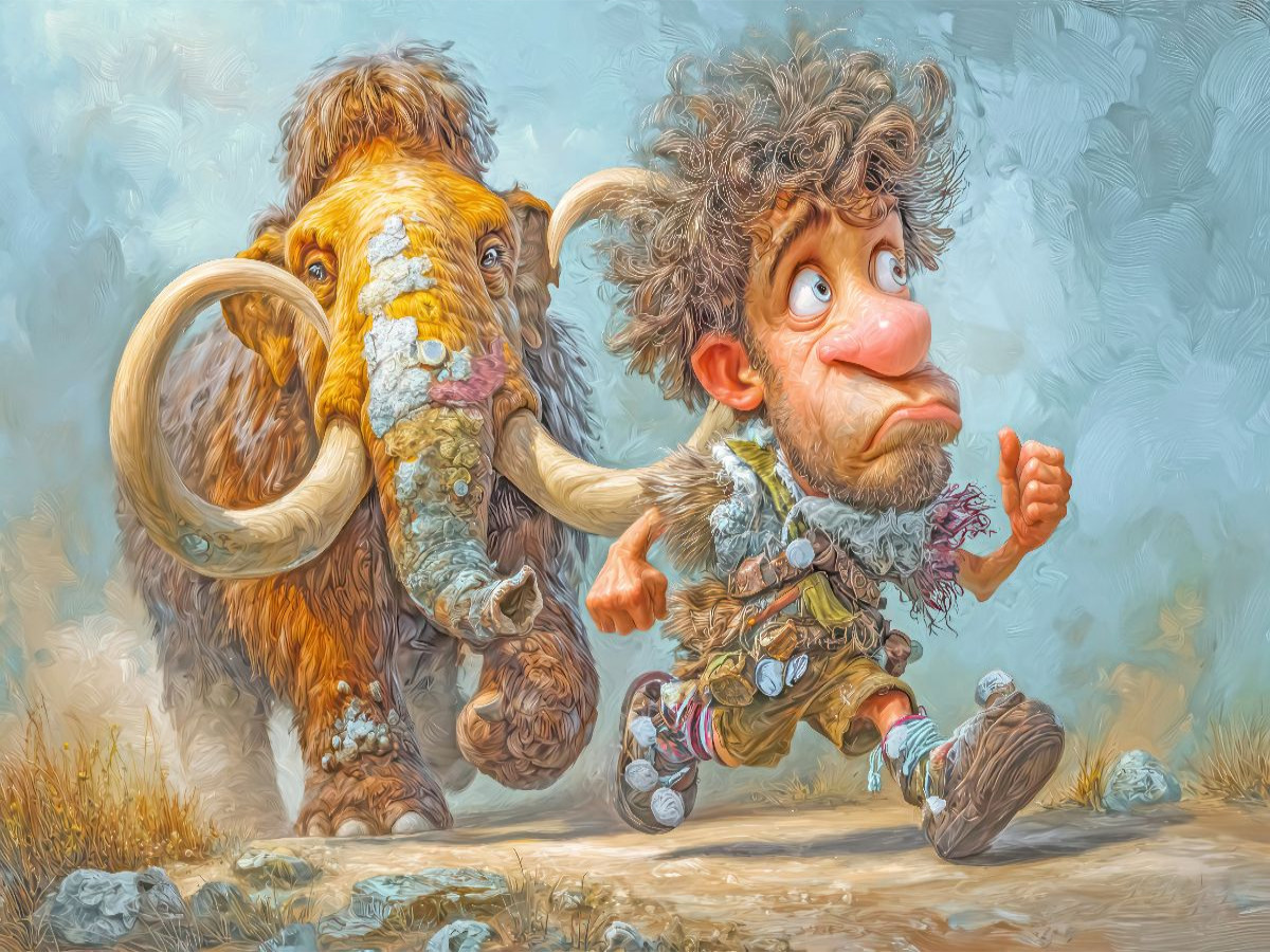 Amüsante Karikaturen