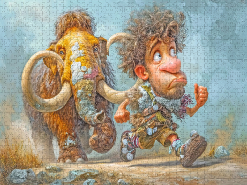 Amüsante Karikaturen