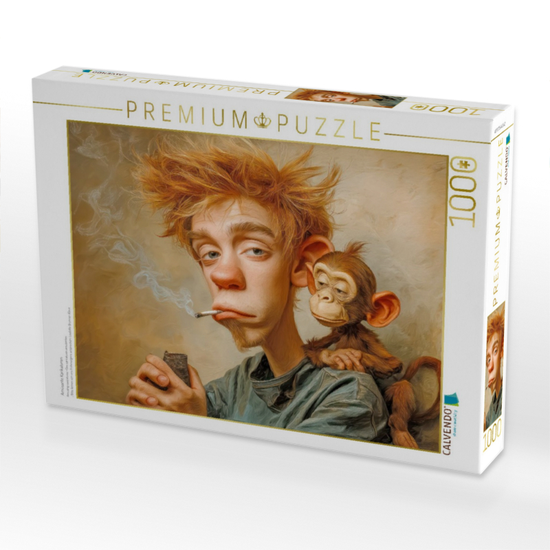 Amüsante Karikaturen