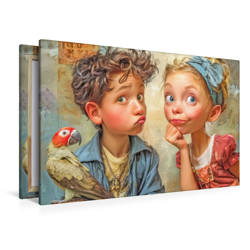 Amüsante Karikaturen