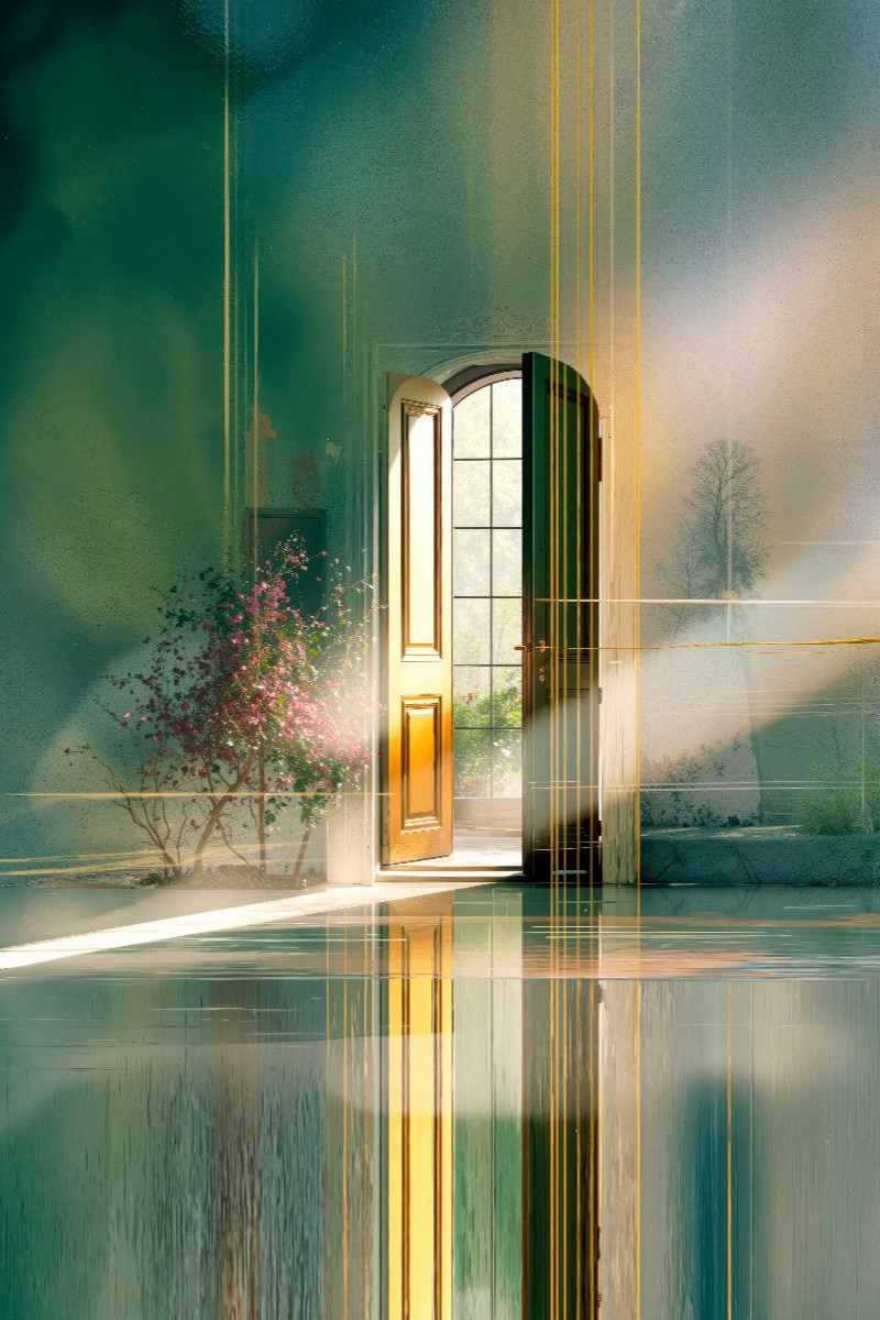 Licht, das Räume öffnet