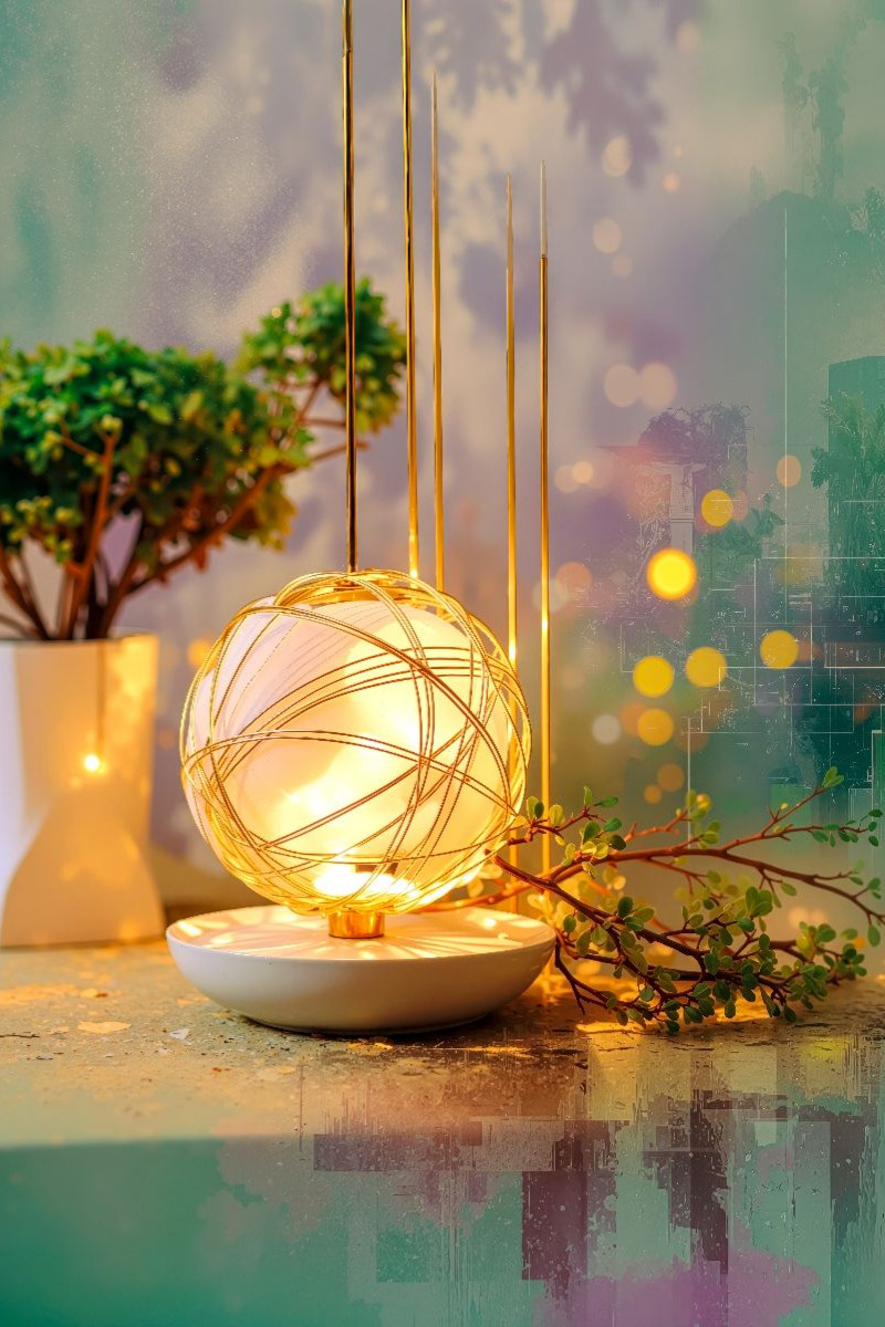 Ein sanfter Übergang aus Licht und Farbe