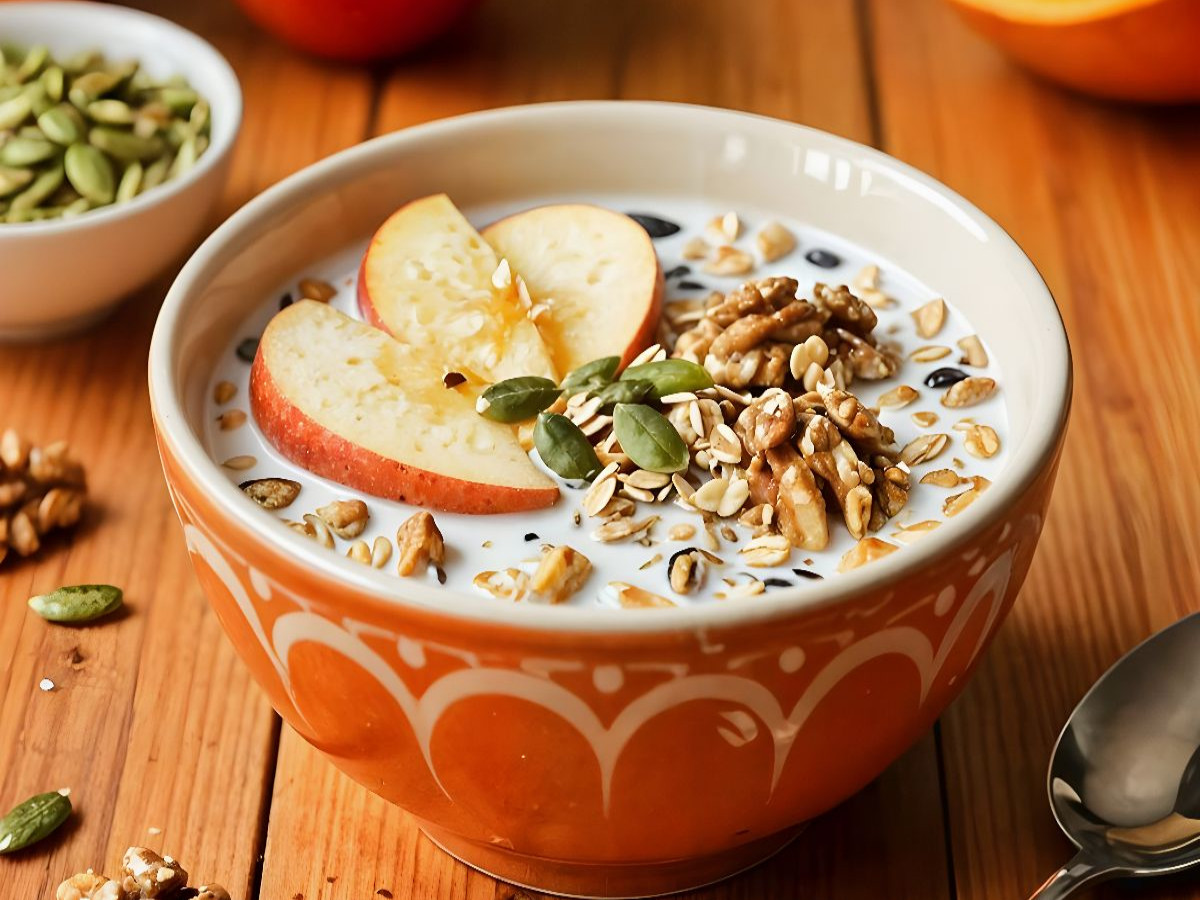 Müsli Stillleben - Ein Motiv aus dem Kalender MorgenMüsli - Ein Jahr voller Farbe und Genuss