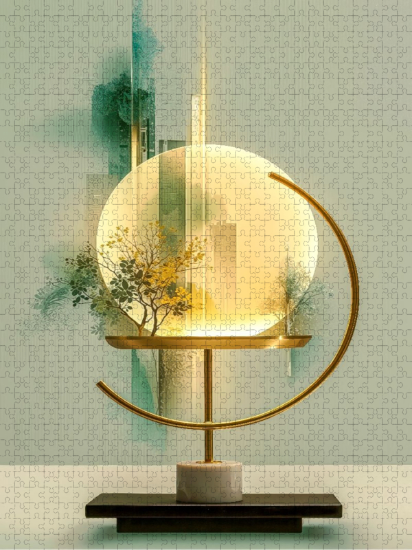 Komposition aus Licht und Natur