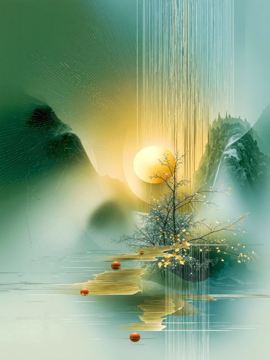 Licht, das fließt und den Raum atmet