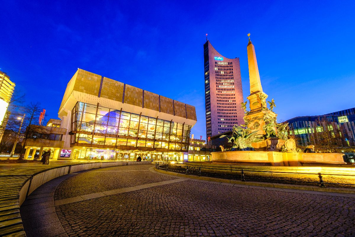 Augustusplatz in Leipzig