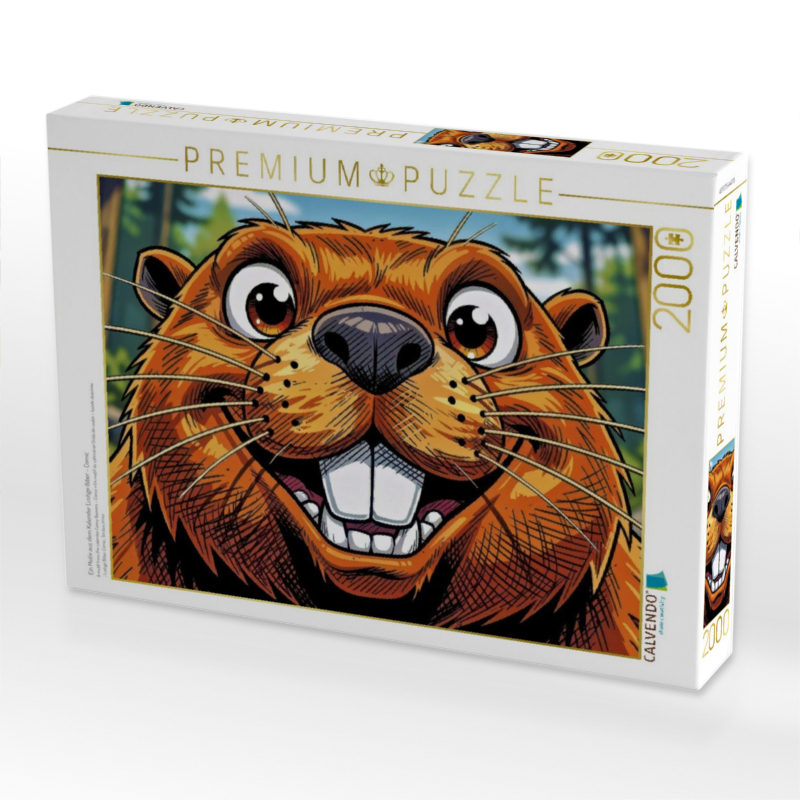 Ein Motiv aus dem Kalender Lustige Biber - Comic