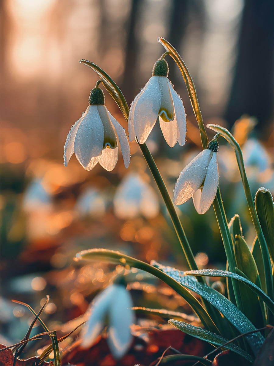 Selbst im Winter schlägt das Herz des Frühlings