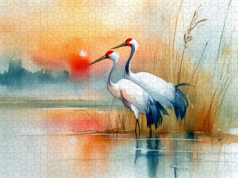 Zweisamkeit in der Morgensonne