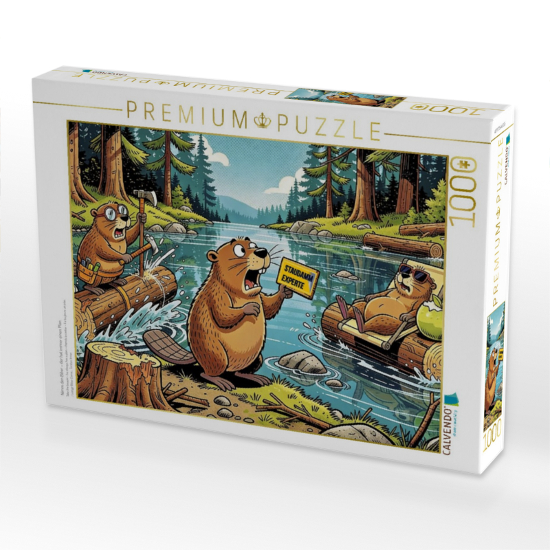 Nimm den Biber – der hat immer einen Plan.