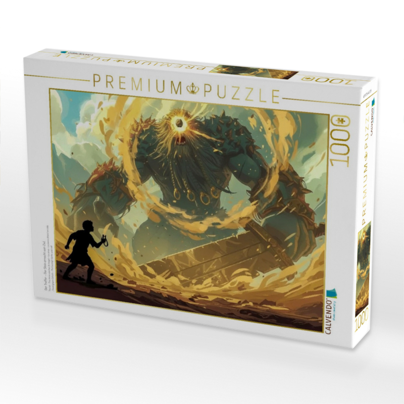 Der Treffer – Der Stein erreicht sein Ziel.