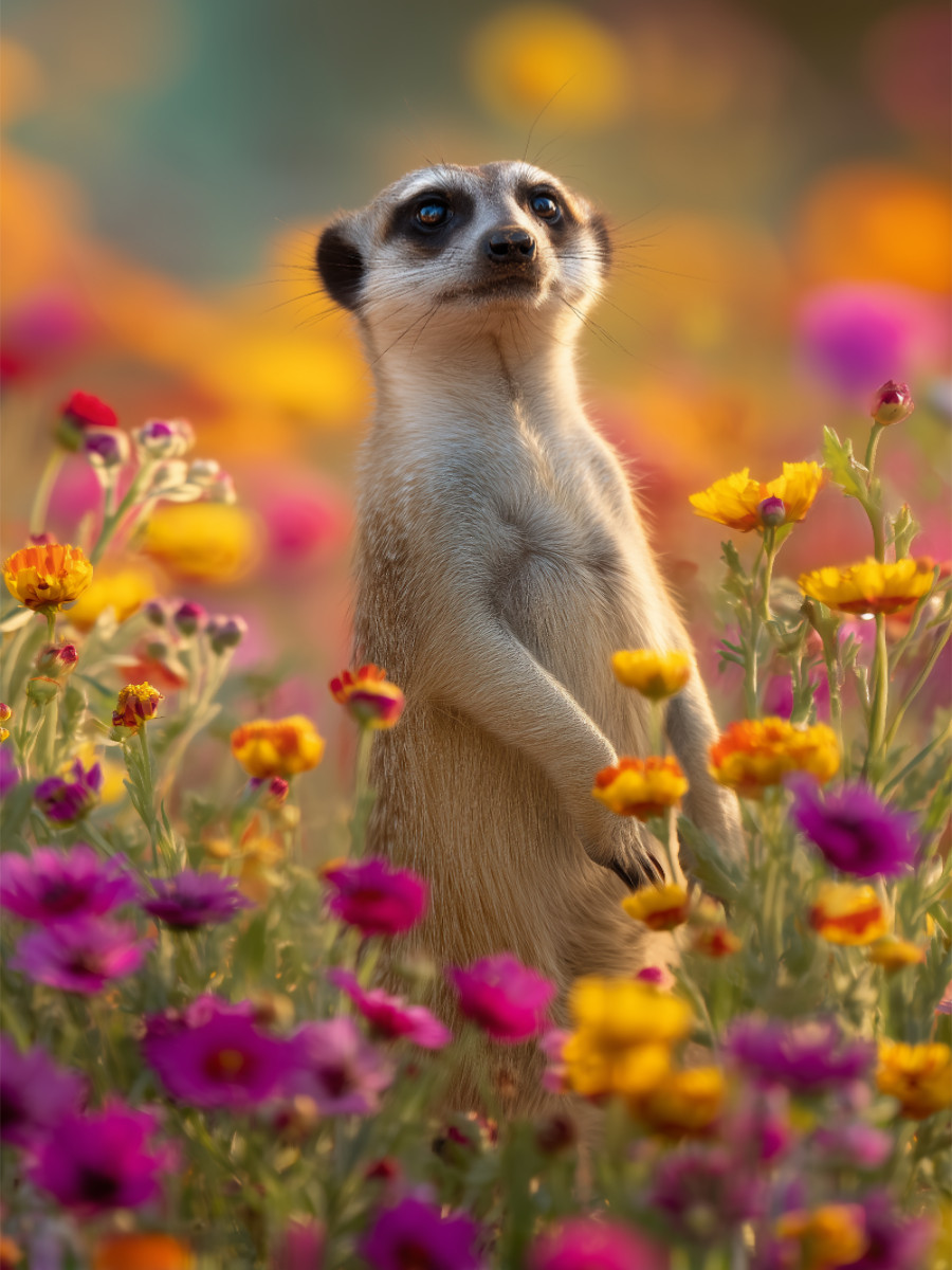 Blumen und gute Laune