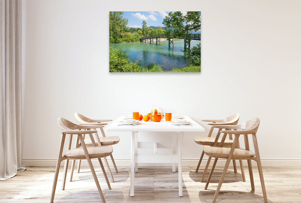 Mangfallbrücke in Gmund am Tegernsee