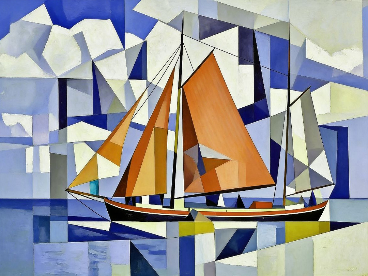 Traditionssegler unter vollen Segeln