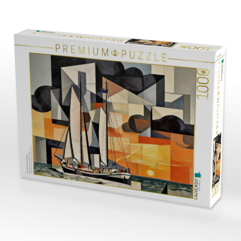 Vor dem Wind unterwegs