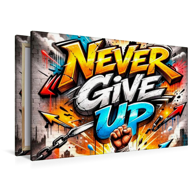 NEVER GIVE UP