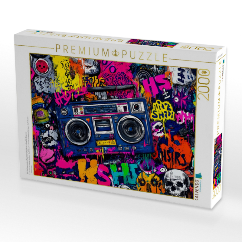 Ein Motiv aus dem Kalender City Beats - Graffiti Dreams