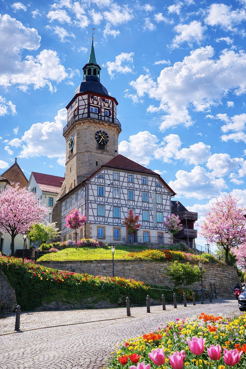 Turmschulhaus und Galerie in Backnang