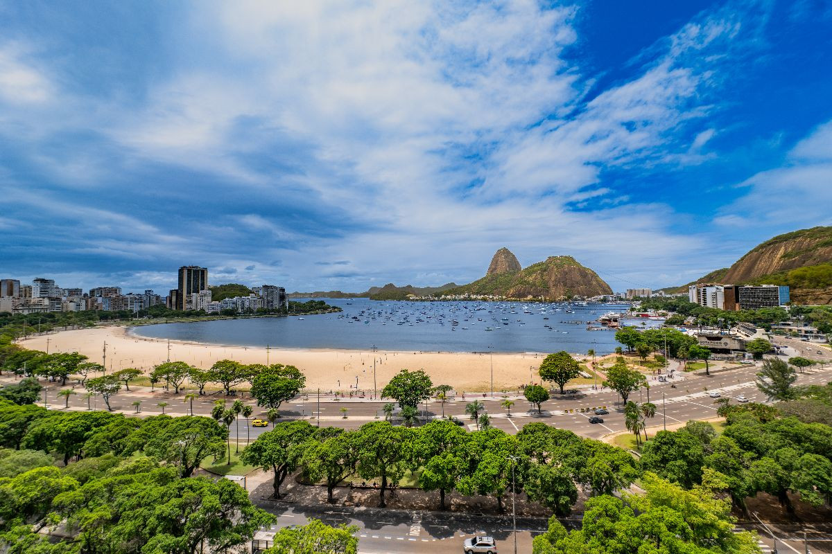 Weite der Botafogo-Bucht